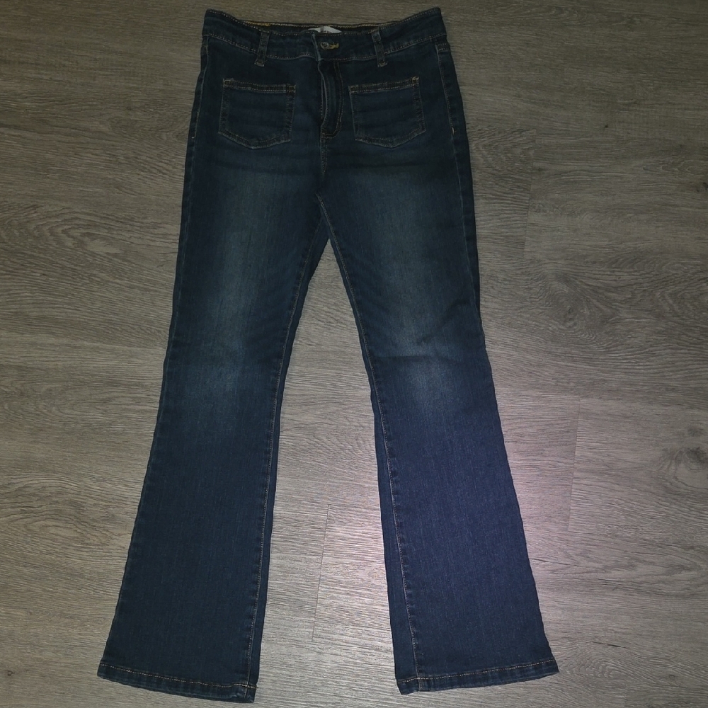 Levi's Dark Blue Flare Women's Jeans